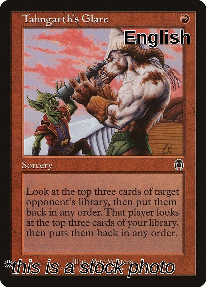 Tahngarth's Glare
