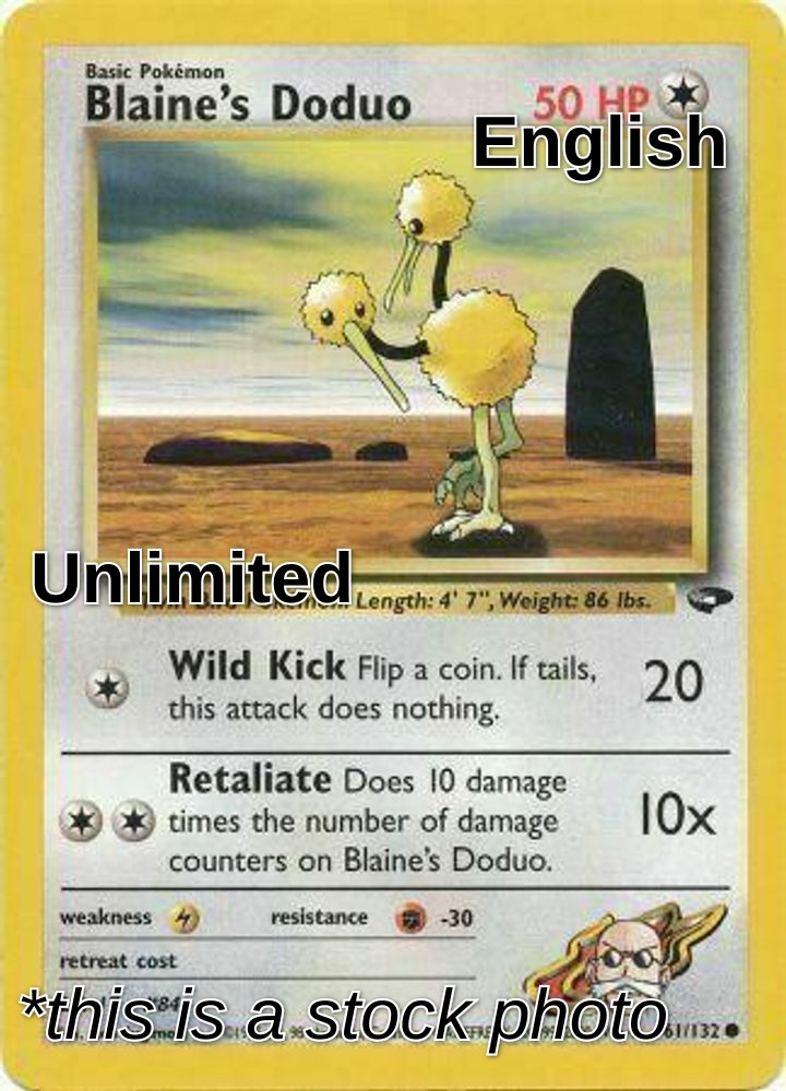 Blaine's Doduo
