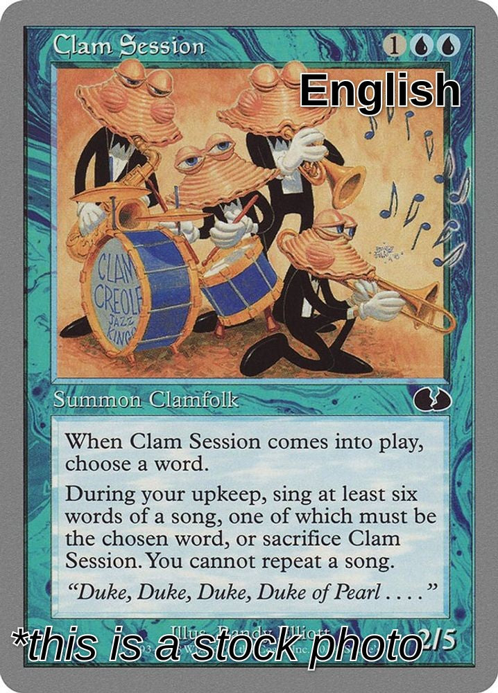 Clam Session