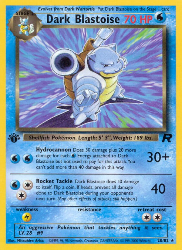 Dark Blastoise (20)