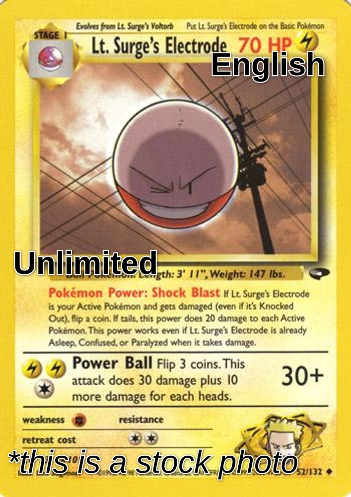 Lt. Surge's Electrode
