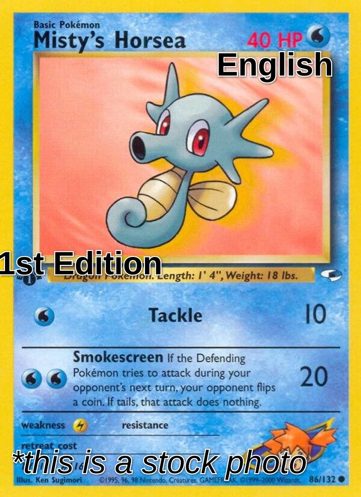 Misty's Horsea