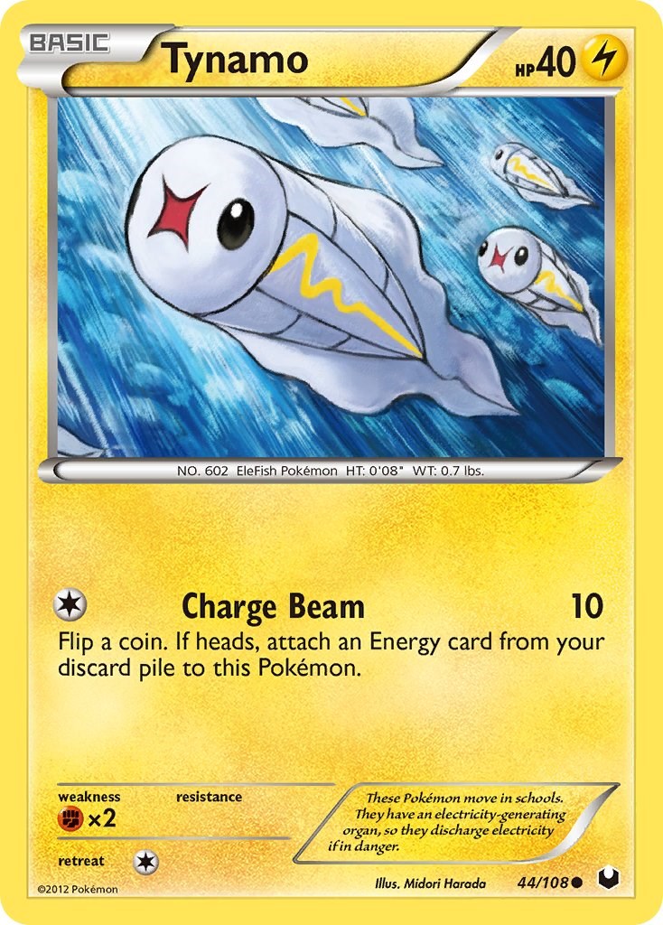 pokemon tynamo card Tynamo (44) [DEX - 44/108]