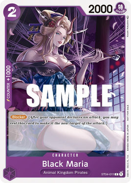 Black Maria (Tournament Pack Vol. 2) [One Piece Promotion Cards]