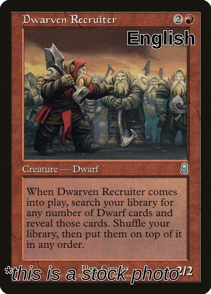 Dwarven Recruiter