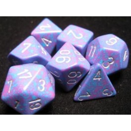 Chessex: Set di dadi poliedrici a macchie