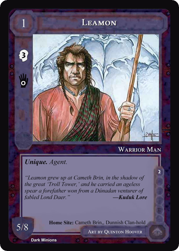 Leamon - Dark Minions - Middle Earth CCG / TCG