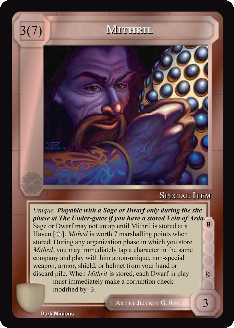 Mithril - Dark Minions - Middle Earth CCG / TCG