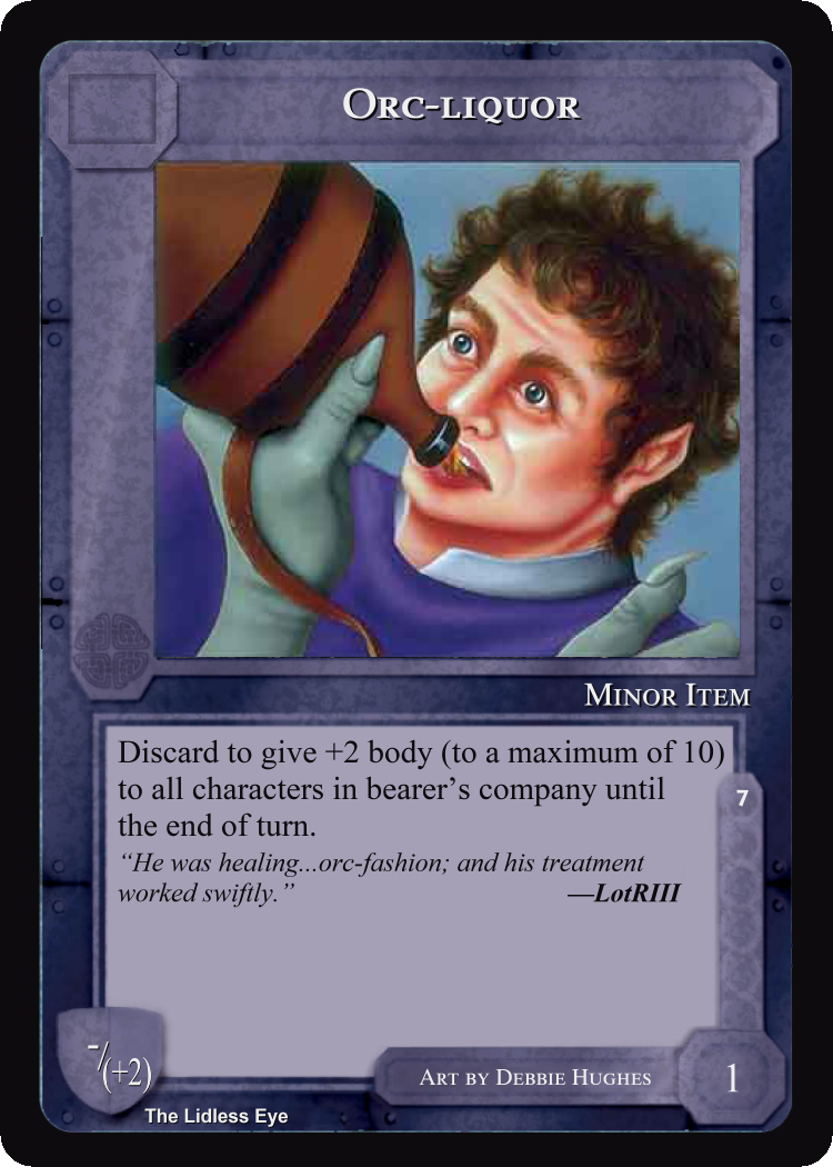 Orc-Liquor - Lidless Eye - Middle Earth CCG / TCG