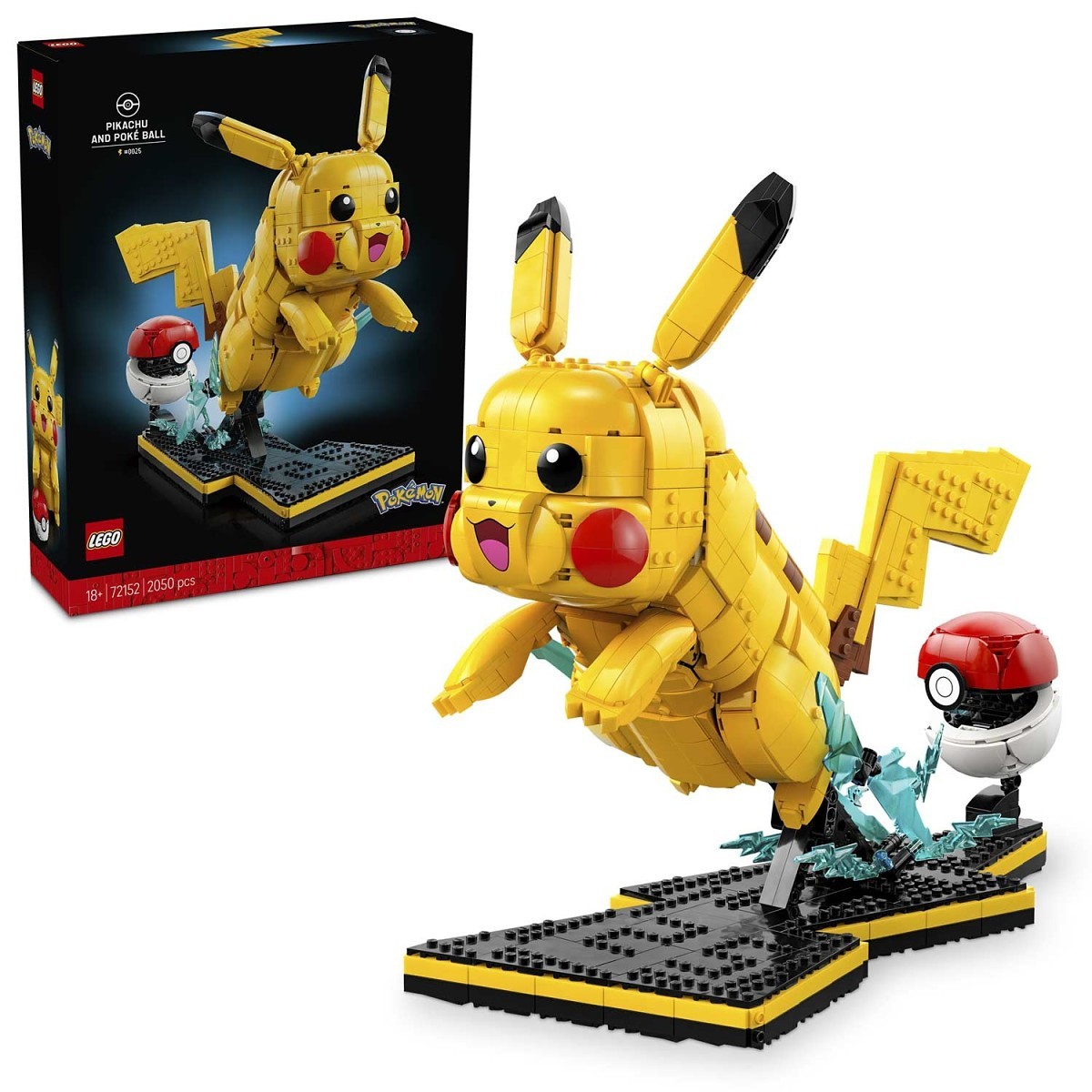 Lego - Pikachu and Poké Ball