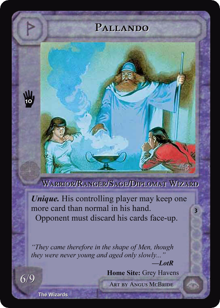 Pallando - METW - Limited - Middle Earth CCG / TCG