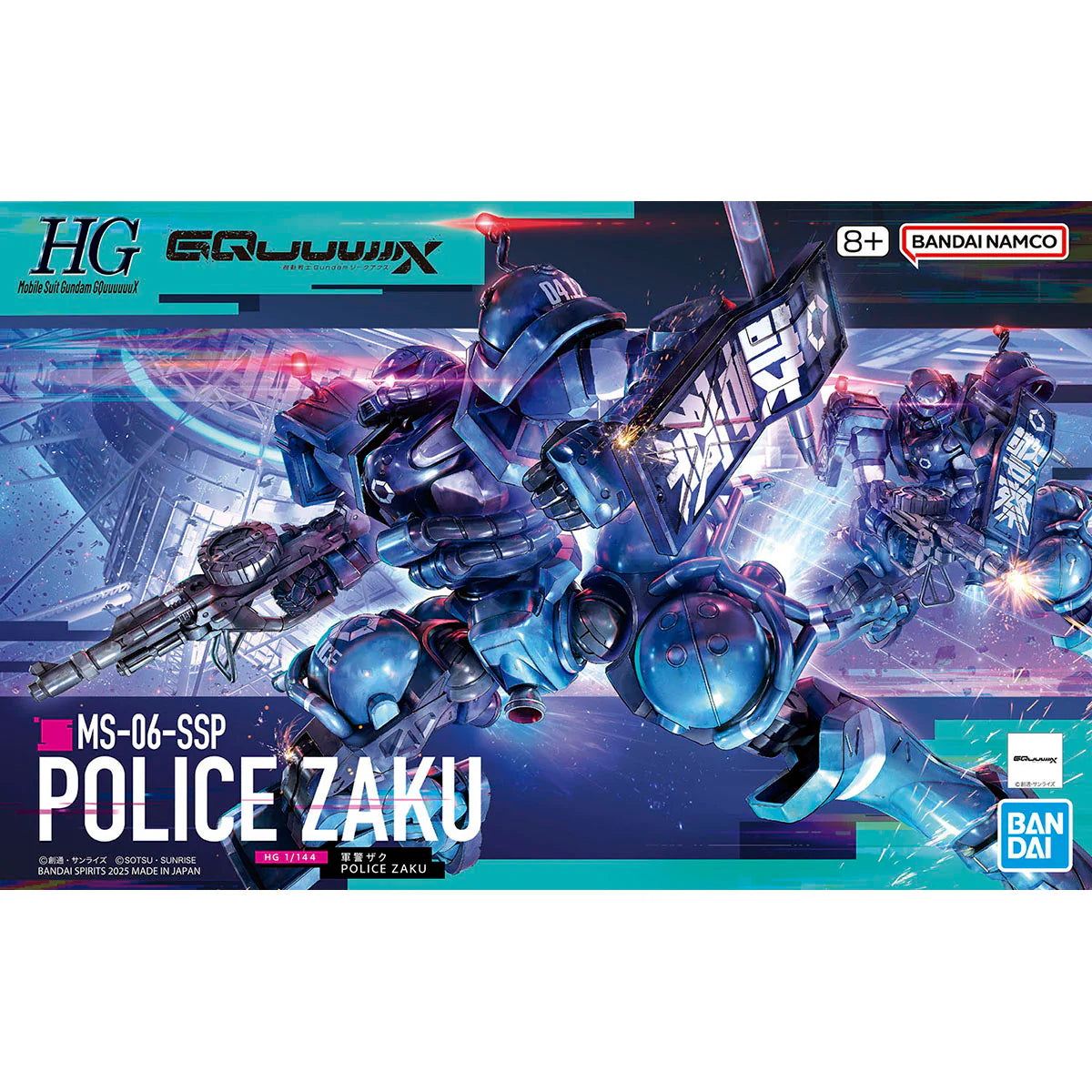 Police Zaku 1/144 scale
