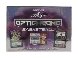 2022 / 2023 Leaf Optichrome Basketball Hobby Box