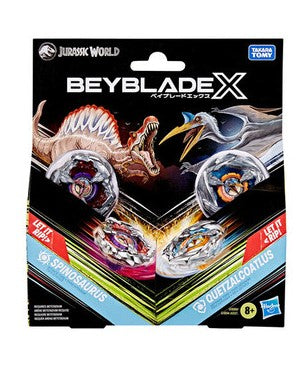 Beyblade: X: Jurassic World Top & Launcher Multipack