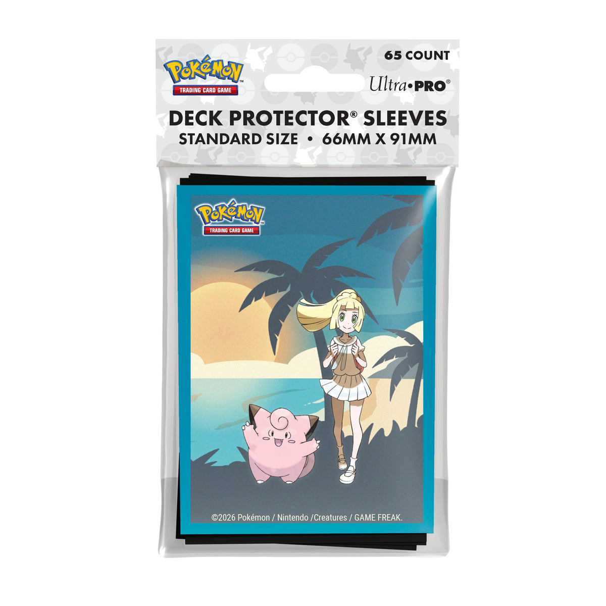 Ultra Pro Sleeves - Pokemon - Lillie and Clefairy