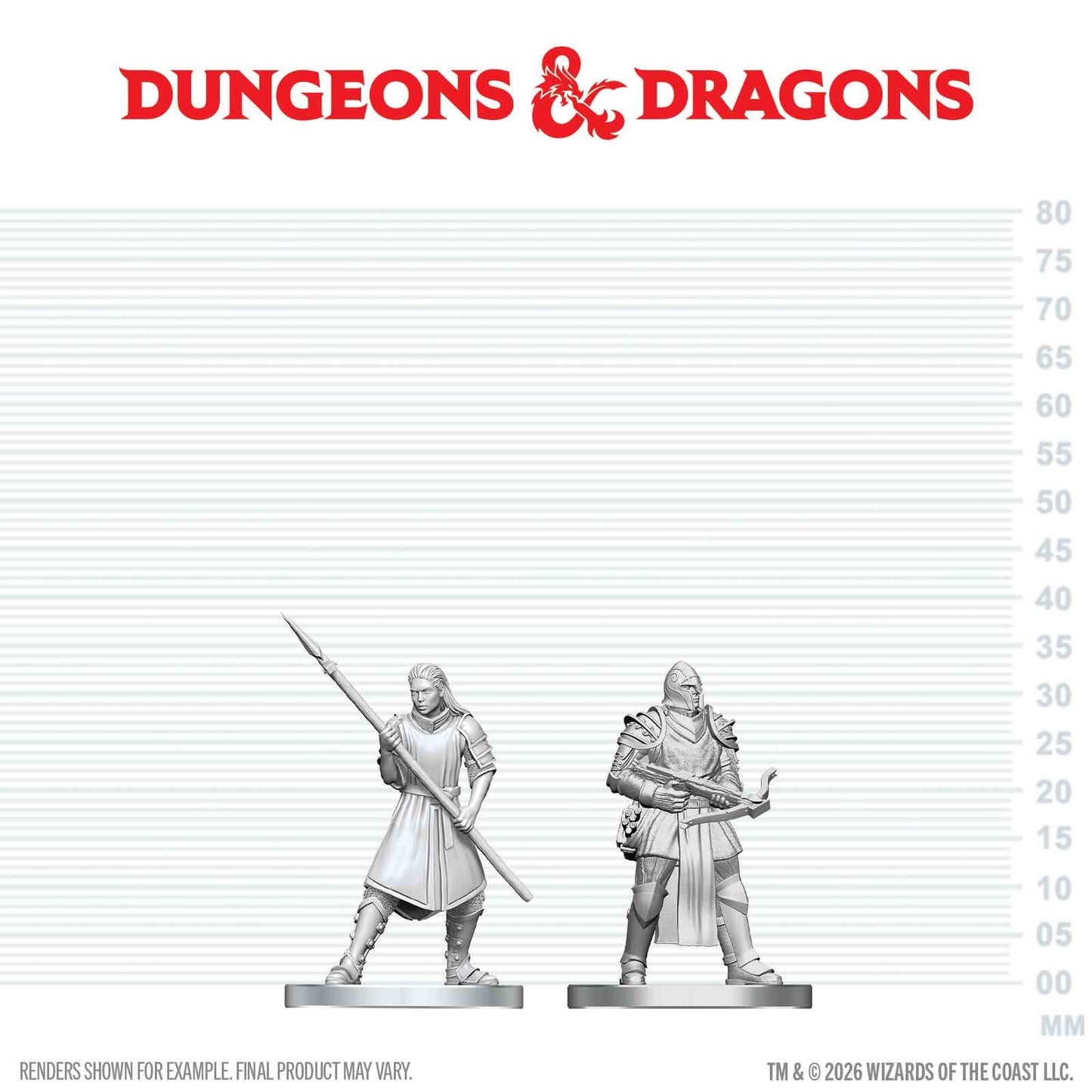 D&D Nolzur's Marvelous Miniatures: Town Guards