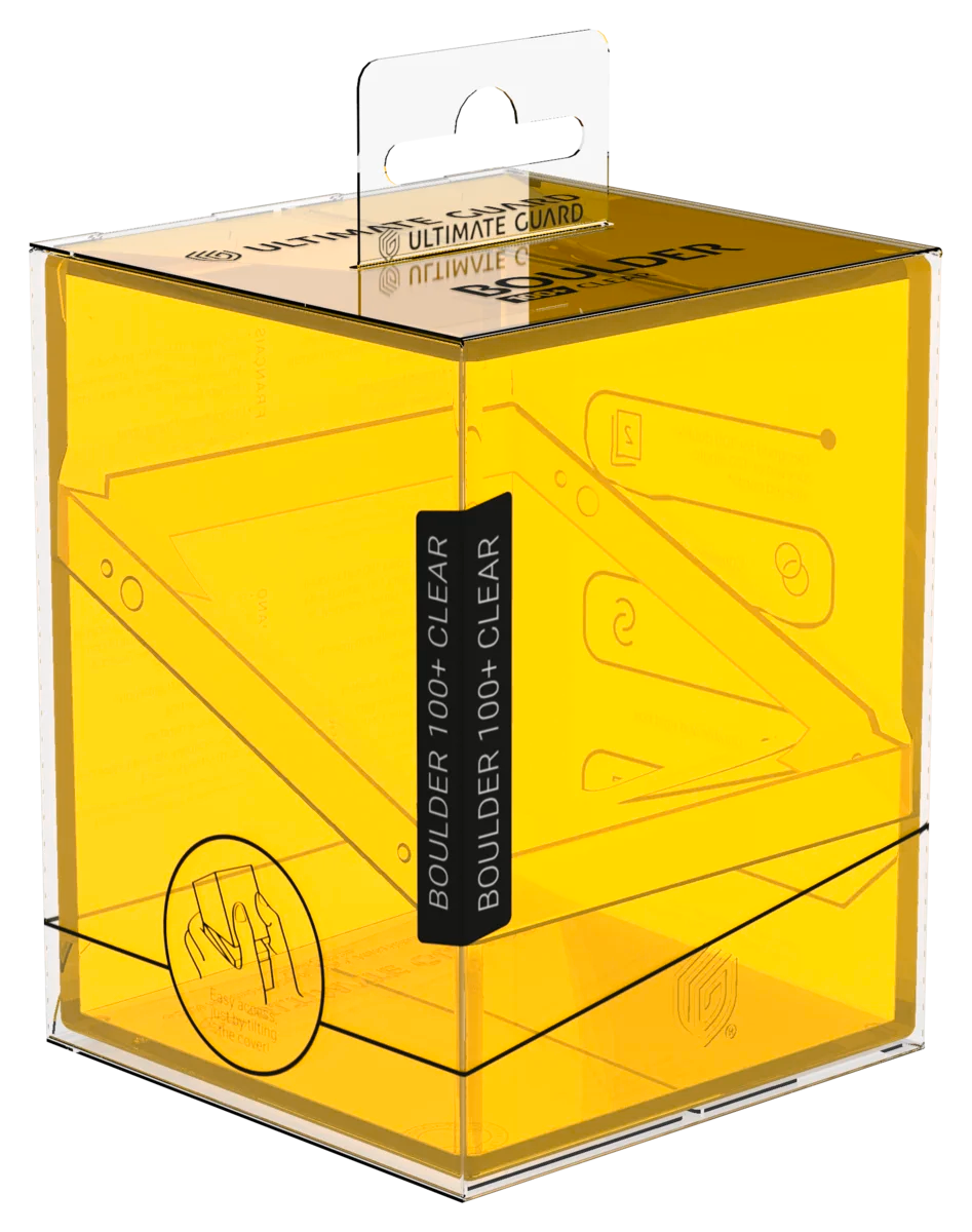 Ultimate Guard Boulder 100+ Amber- Deck Case Box