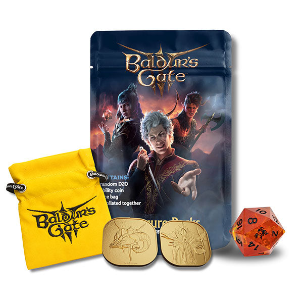 Sirius Baldur's Gate Treasure Pack Dice Set - One Pack