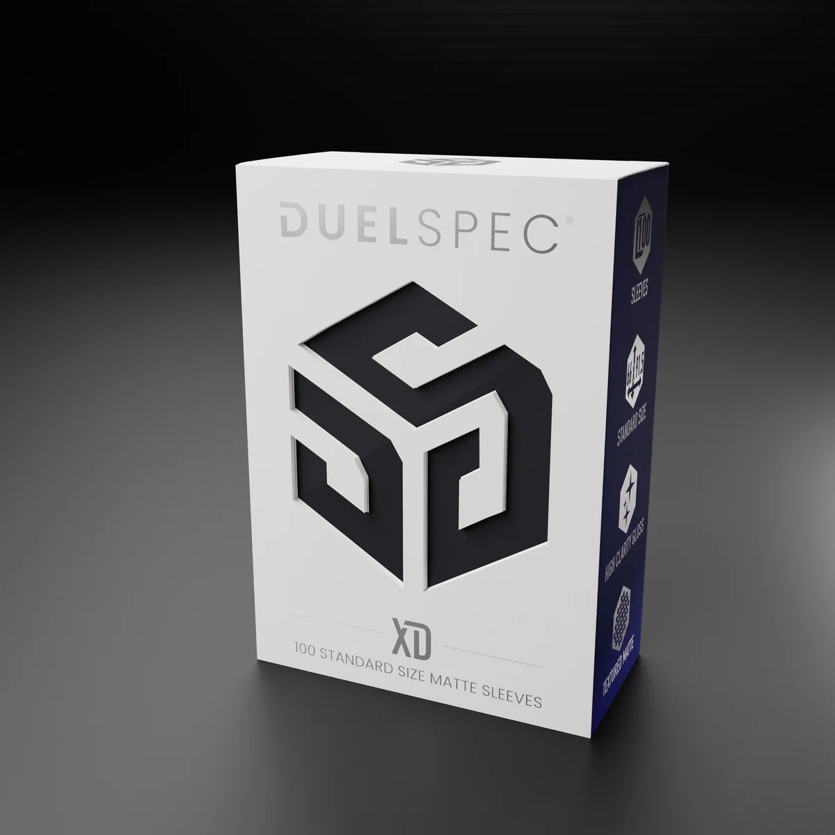 Duelspec XD Black (Standard Matte Sleeves)