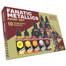 The Army Painter - Warpaint: Fanatic Metallics Paint Set (10 colors)
