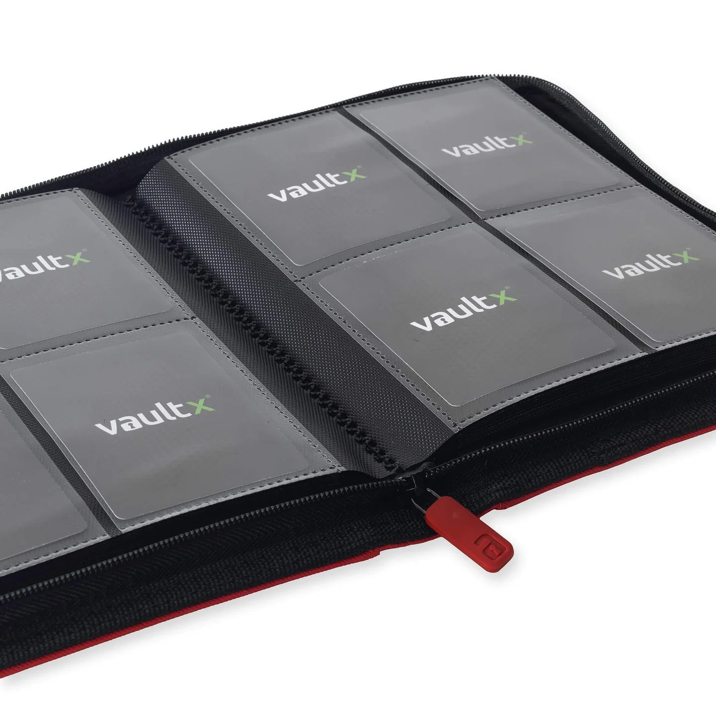 Inside of the VaultX 4 Pocket Binder