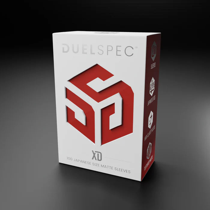 DuelSpec XD Fury Red (Japanese Size Matte Sleeves)