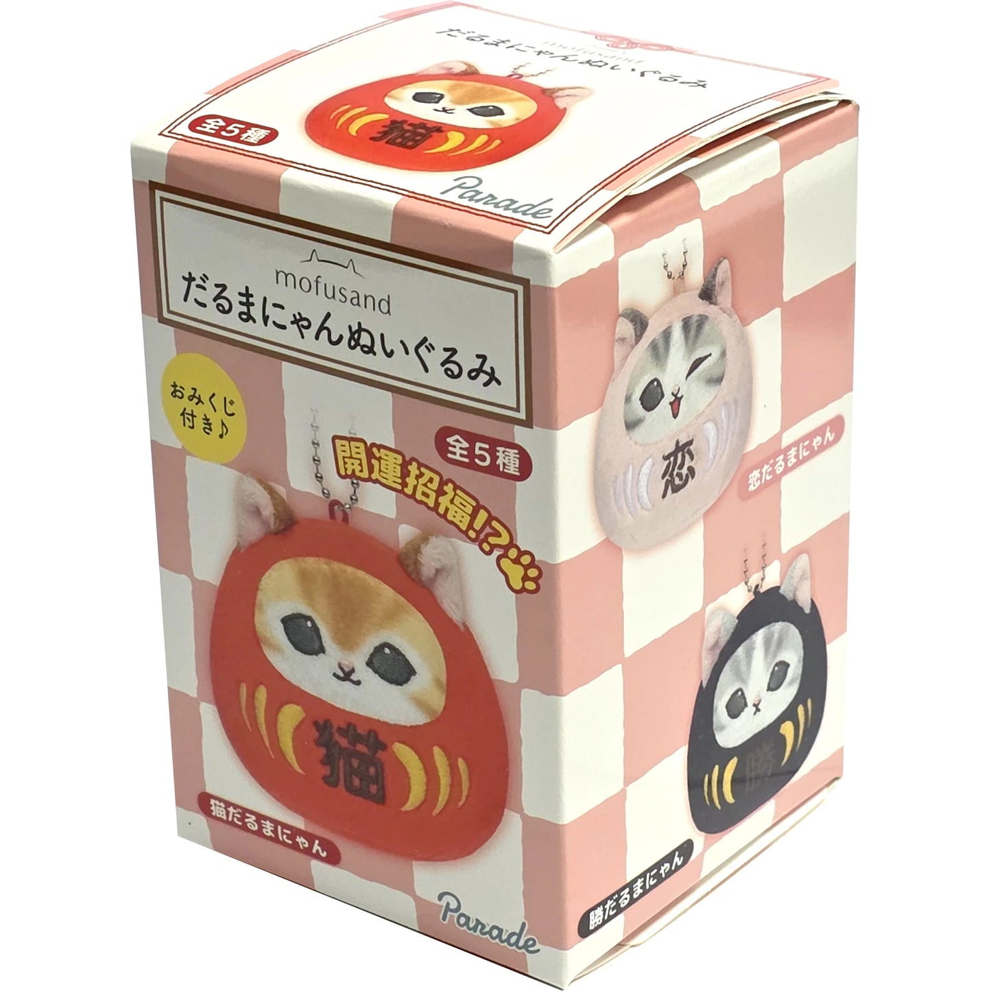Parade Mofusand Daruma Nyan Plush Blind Box