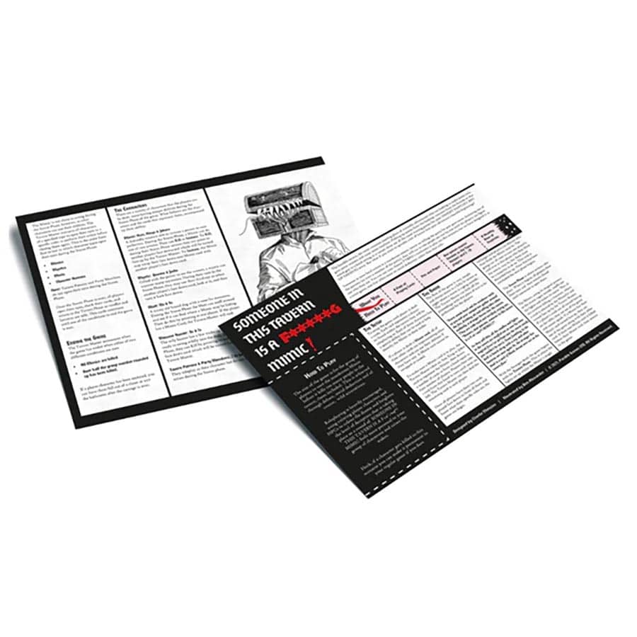 Someone in the Taern is a Mimic! - Roleplaying Game