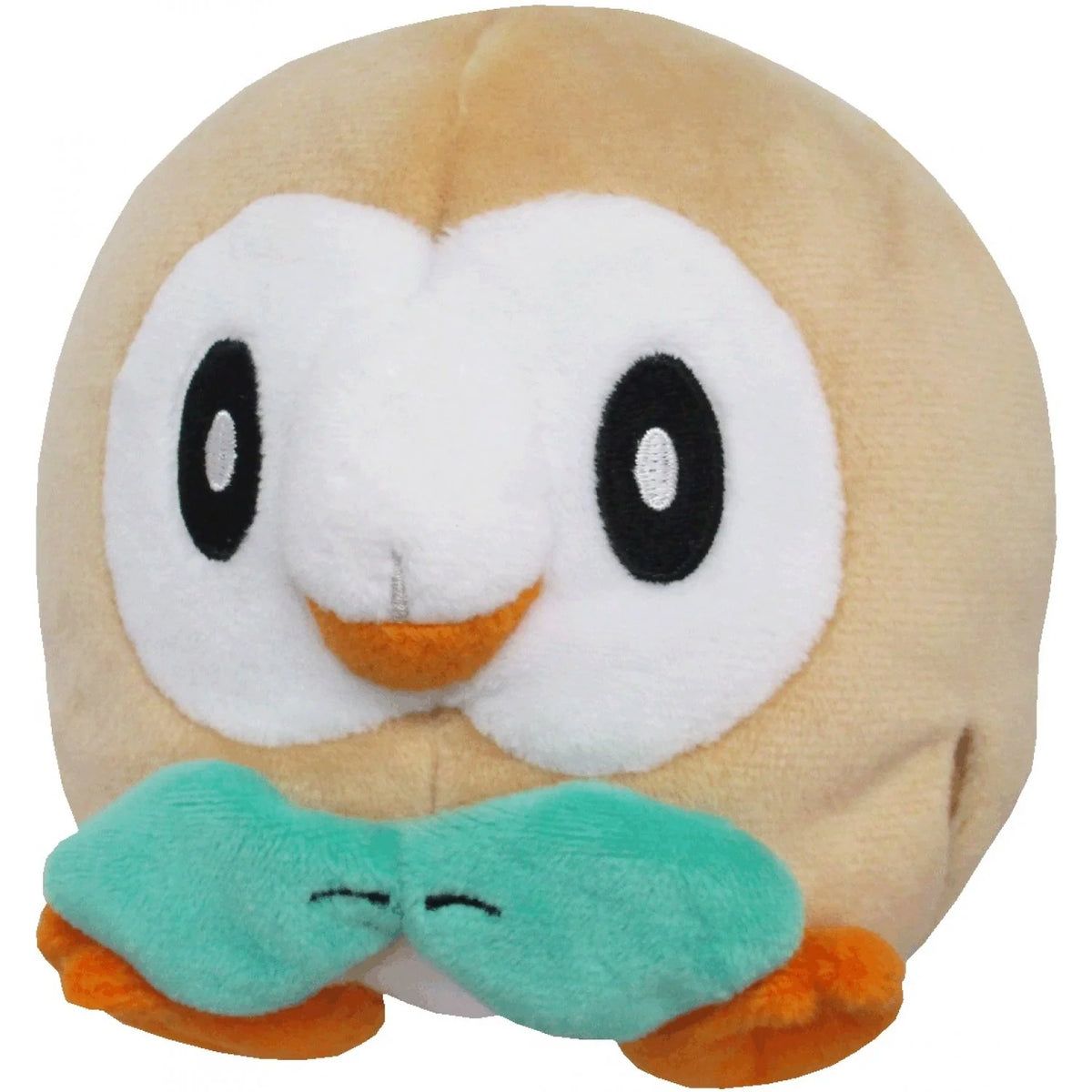 Sanei Pokemon All Star Collection Rowlet Plush, 4.5"