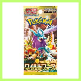 Pokemon Japanese Wild Judge / Temporal Forces Booster Pack