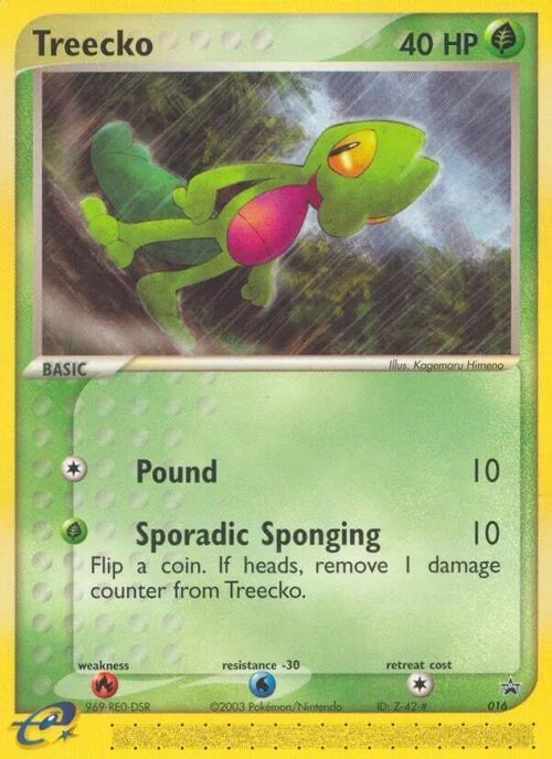target coupons for pokemon cards Treecko - 016 (Target Promo) [PR - 016 - Promo]