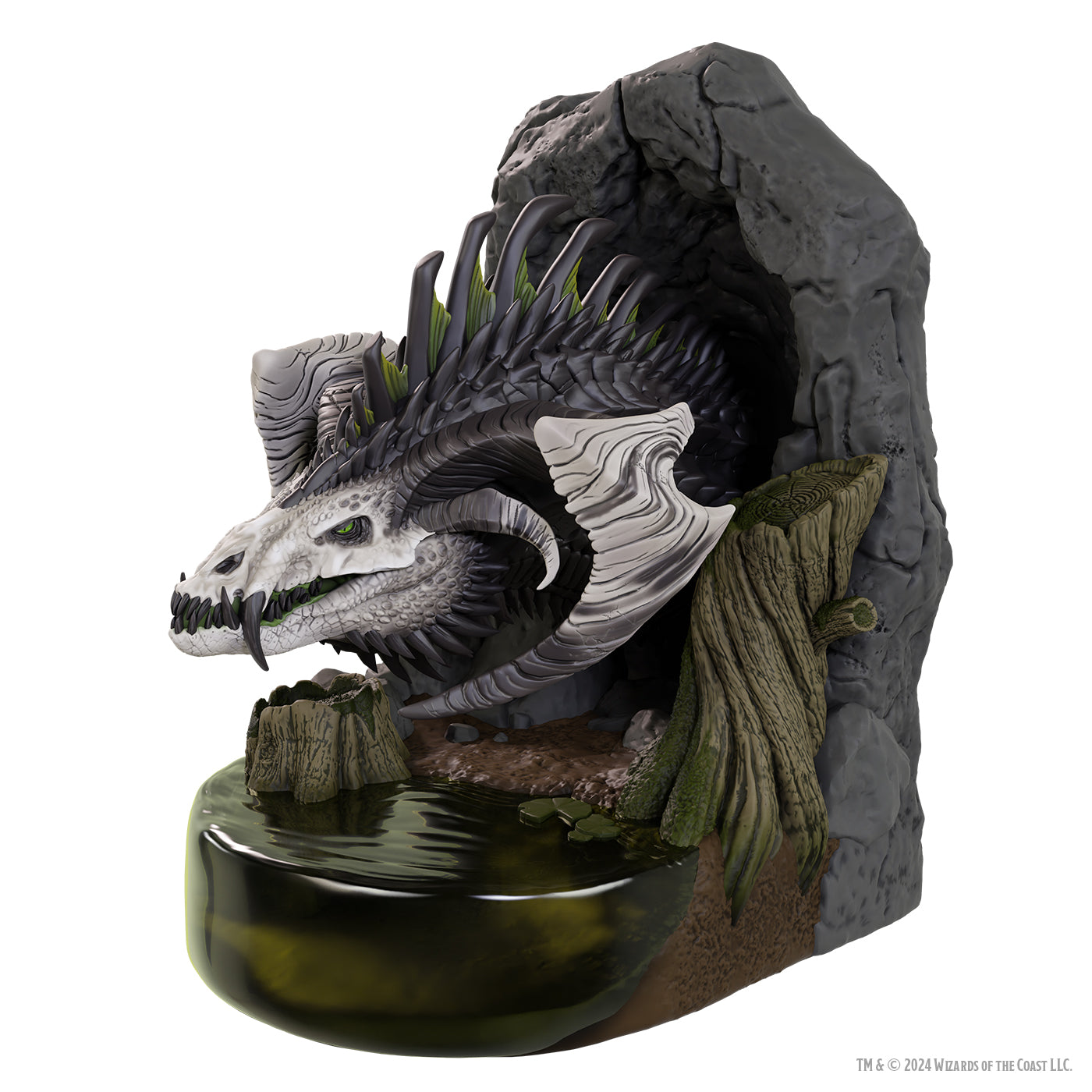 D&D Bookends: Black Dragon