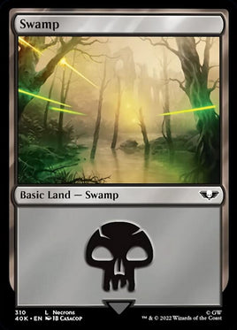 Swamp (310) (Surge Foil) [Warhammer 40,000]