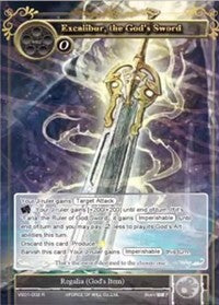 Excalibur, the God's Sword (VS01-002) [Dual Deck: Faria & Melgis]