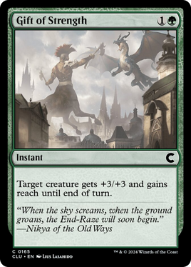 Gift of Strength [Ravnica: Clue Edition]