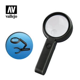 Vallejo - Foldable LED Magnifier With Inbuilt Stand