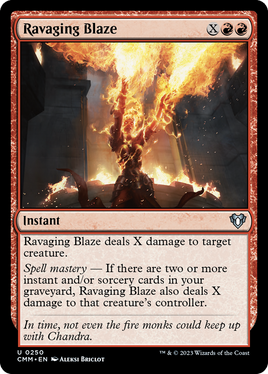 Ravaging Blaze [Commander Masters]