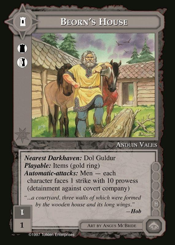 Beorn's House - Lidless Eye - Middle Earth CCG / TCG