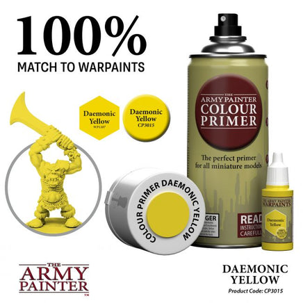 The Army Painter Color Primer daemonic yellow