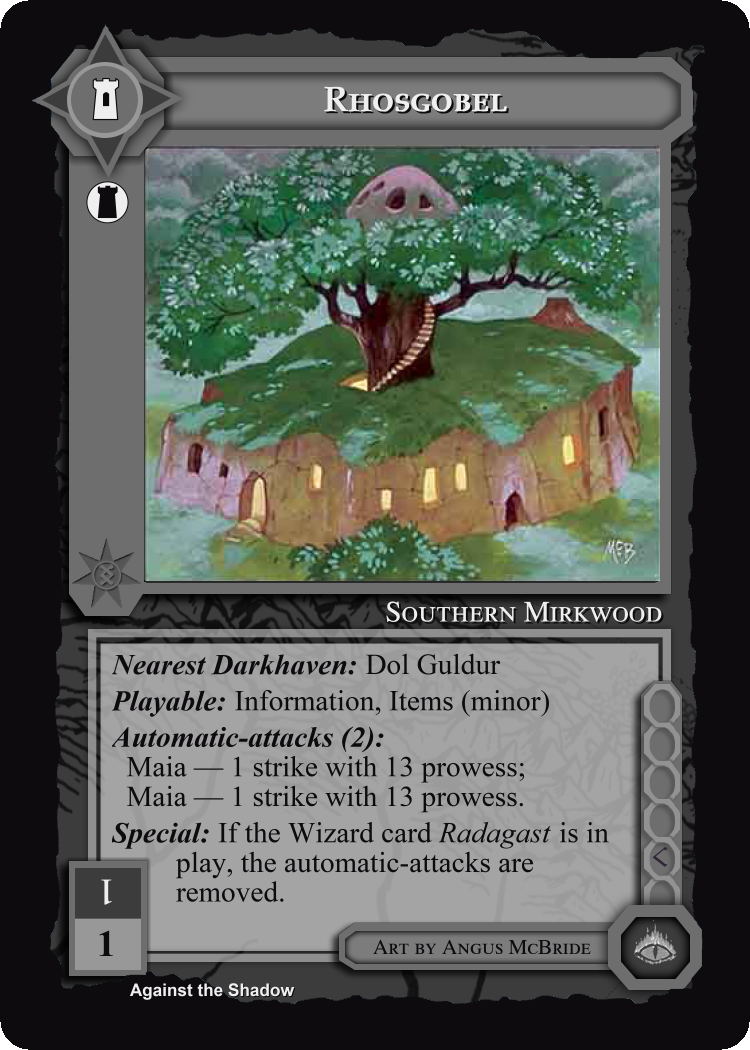 Rhosgobel - Against the Shadow - Middle Earth CCG / TCG