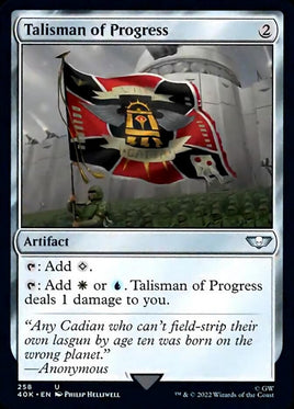 Talisman of Progress (Surge Foil) [Warhammer 40,000]