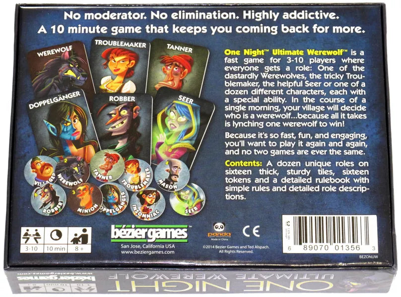 Board Game of the Week- One Night Ultimate Werewolf