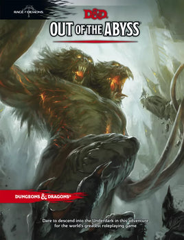 dungeons and dragons out of the abyss rage of demons book