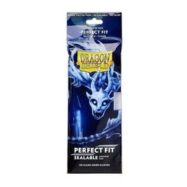 Dragon Shield Perfect Fit Sleeve - Japanese Size - Clear ‘Yama’ 100ct