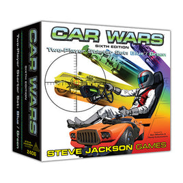 Car Wars - Two Player Starter Set: Blue/Green - Board Game