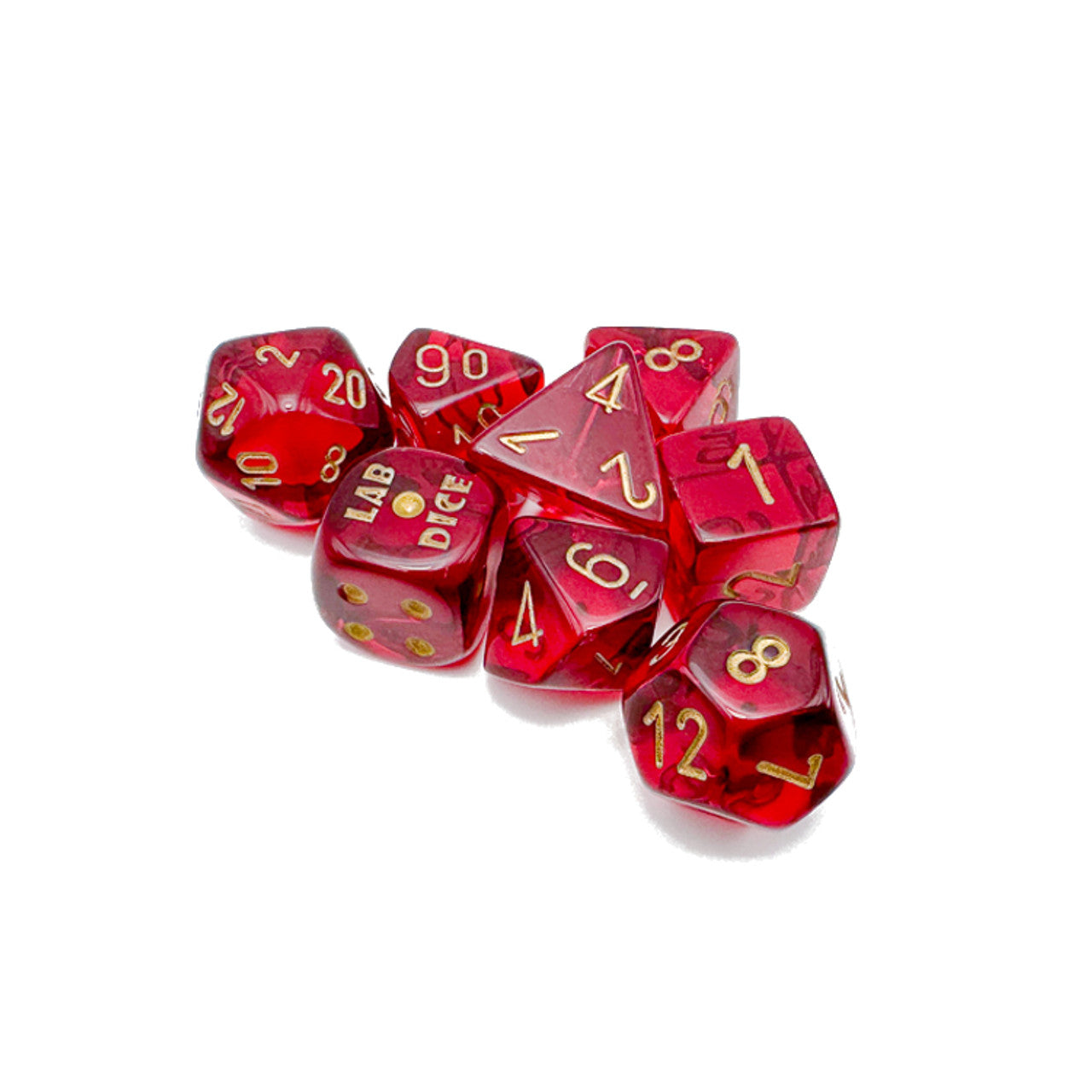 CHESSEX: POLYHEDRAL LAB DICE DICE SETS