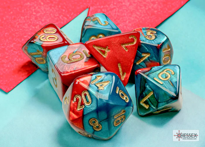 Chessex: Mini Polyhedral Dice set - Gemini