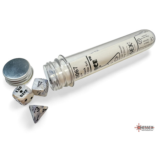 CHESSEX: POLYHEDRAL LAB DICE DICE SETS