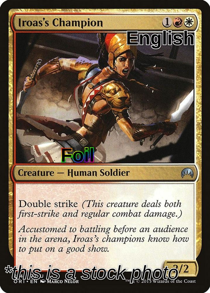 Iroas's Champion