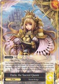 Faria, the Sacred Queen // Faria, the Ruler of God Sword (Back)